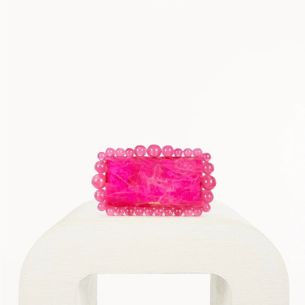 Cult Gaia EOS CLUTCH - QAJAR ROSE